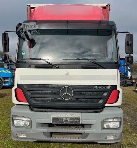 Tenteli düz yataklı kamyon Mercedes-Benz AXOR 1824 L Plane 6.540 mm, LBW 2t