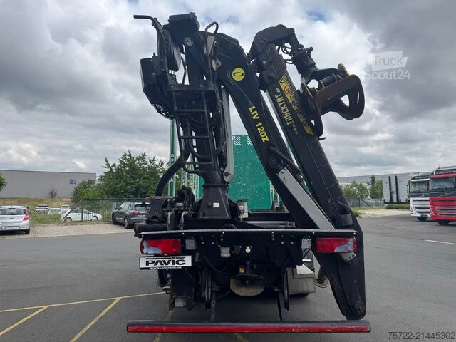 Timber transporter MAN TGX 33.580 33.580 6x4 BL Kurzholz mit TajfunLIV...