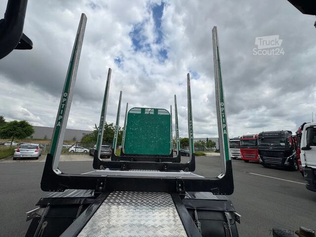 Timber transporter MAN TGX 33.580 33.580 6x4 BL Kurzholz mit TajfunLIV...