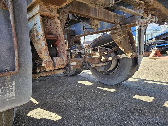 Plošinový FLANDRIA op 3/32 T /STEEL SUSPENSION /BPW DRUM / CONTAIN...