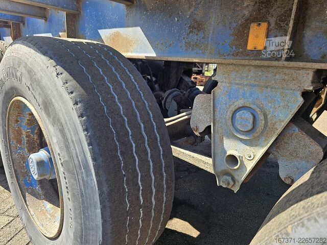 Plošinový FLANDRIA op 3/32 T /STEEL SUSPENSION /BPW DRUM / CONTAIN...