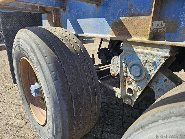 Plošinový FLANDRIA op 3/32 T /STEEL SUSPENSION /BPW DRUM / CONTAIN...