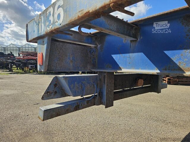 Plošinový FLANDRIA op 3/32 T /STEEL SUSPENSION /BPW DRUM / CONTAIN...