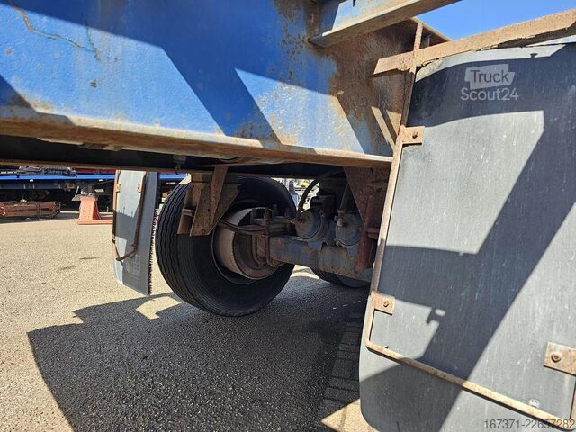 Plošinový FLANDRIA op 3/32 T /STEEL SUSPENSION /BPW DRUM / CONTAIN...