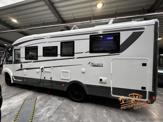 Integrated camper MOBILVETTA K-Yacht 86 Tekno Line Hubstütze Klima Solar SAT