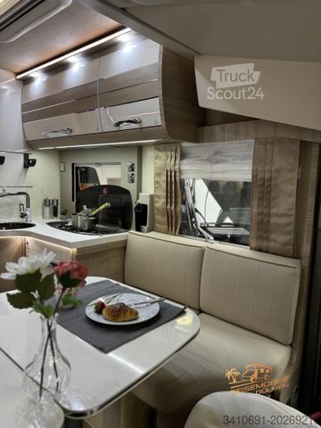 Integrated camper MOBILVETTA K-Yacht 86 Tekno Line Hubstütze Klima Solar SAT