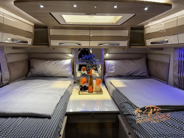 Integrated camper MOBILVETTA K-Yacht 86 Tekno Line Hubstütze Klima Solar SAT
