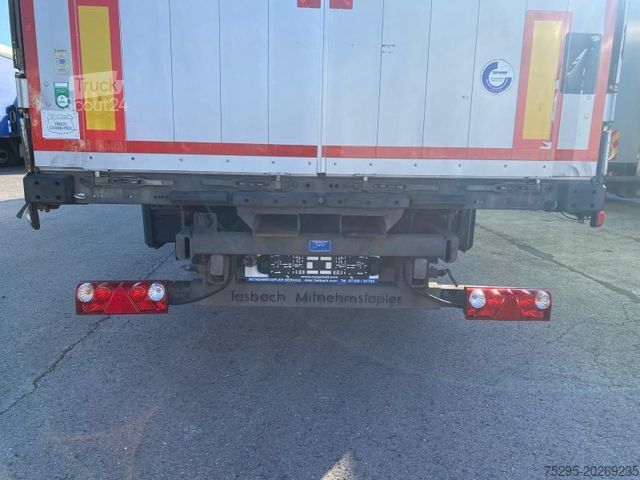 Otevřený návěs s plachtou SCHMITZ CARGOBULL 3Achs Standard Tasbach Staplerhalter Liftachse