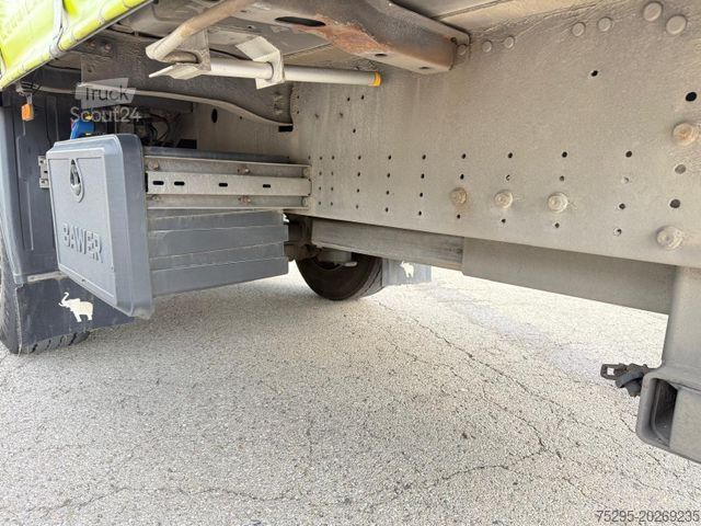 Otevřený návěs s plachtou SCHMITZ CARGOBULL 3Achs Standard Tasbach Staplerhalter Liftachse