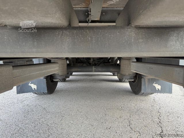 Otevřený návěs s plachtou SCHMITZ CARGOBULL 3Achs Standard Tasbach Staplerhalter Liftachse