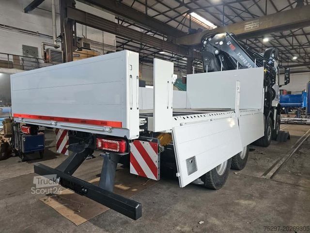 Autolaadkraan MERCEDES-BENZ Arocs 4151 Pritsche+Kran HIAB 548 Fly Jib Seilw.
