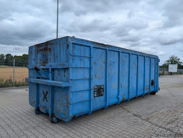 Container cu cârlig A1 Container -GEBRAUCHT- Normbehälter 30 m³ ? Doppelflügeltür ? WW26-12 ? Abrollcontainer