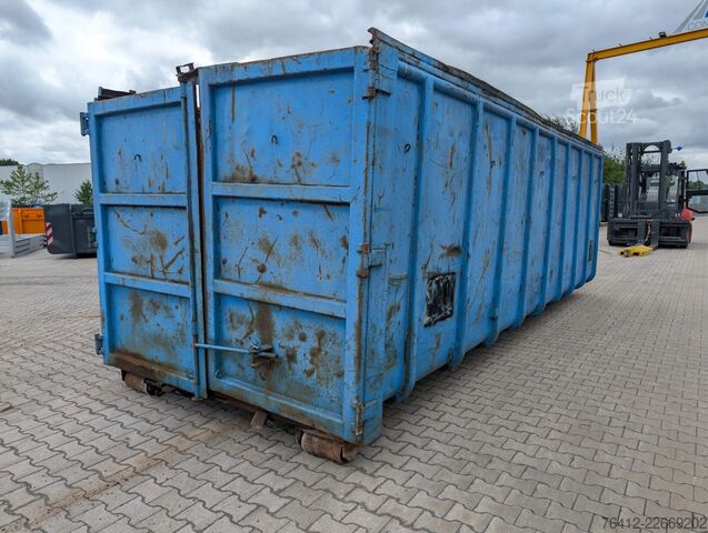 Container cu cârlig A1 Container -GEBRAUCHT- Normbehälter 30 m³ ? Doppelflügeltür ? WW26-12 ? Abrollcontainer