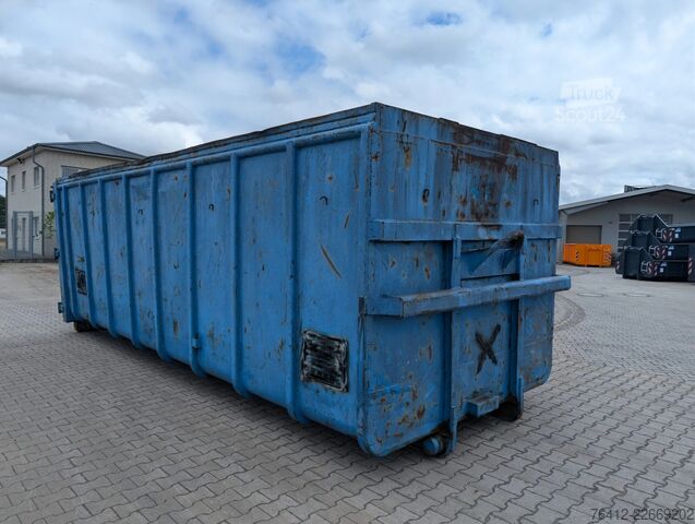 Container cu cârlig A1 Container -GEBRAUCHT- Normbehälter 30 m³ ? Doppelflügeltür ? WW26-12 ? Abrollcontainer