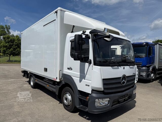 Autocamion cu caroserie tip cutie MERCEDES-BENZ ATEGO 918 L Koffer 5,30 m LBW 1,5 T*E 6D*NL 4 T