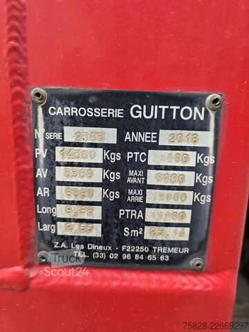 Veewagen VOLVO FH500 / Retarder / Guitton 3Stock +Anhänger Leci