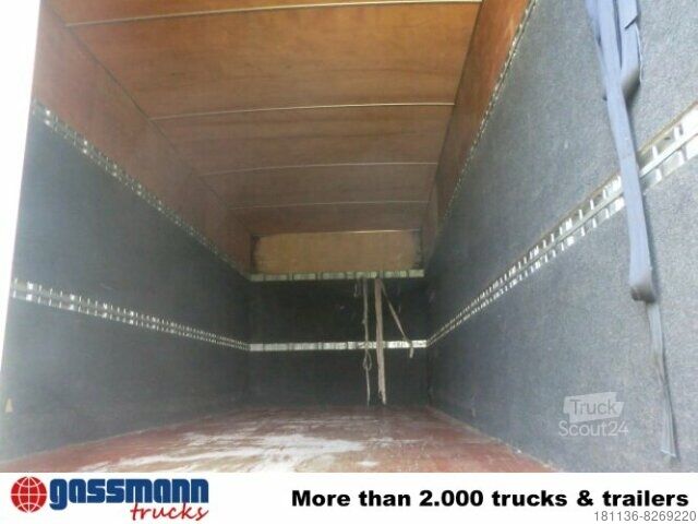 Caminhão com carroçaria intercambiável Brandl WB Koffer