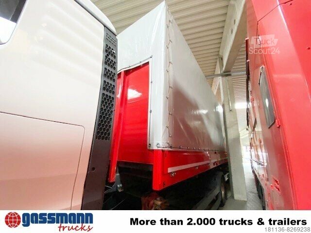 Вантажівка з відкритою платформою  RENNINGER Pritschenaufbau mit Plane