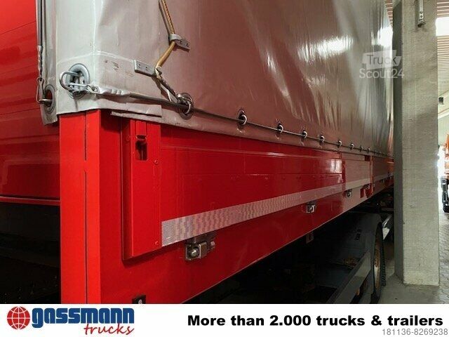 Вантажівка з відкритою платформою  RENNINGER Pritschenaufbau mit Plane