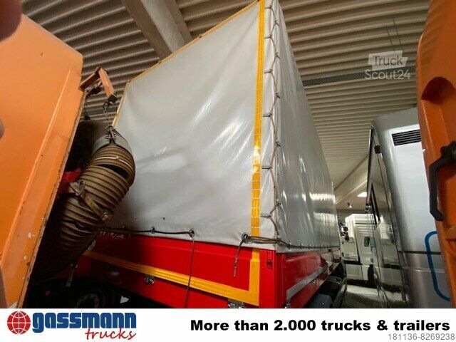 Вантажівка з відкритою платформою  RENNINGER Pritschenaufbau mit Plane