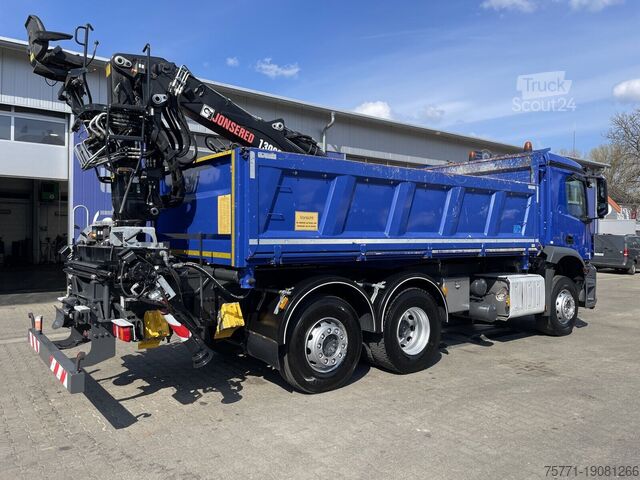 3-сторонній перекидач Mercedes-Benz AROCS 2536 6x2 EURO6 WYWROTKA TRÓJSTRONNA Z BOR...