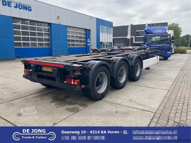 Prevoz zabojnikov Krone SD 27 / Container Chassis / BPW + Disc / 1x Ext...