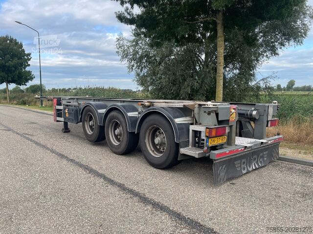 Transport af containere Burg BPO 12-27 CCXGX-00 20/30 FT Chassis / Tank / AD...