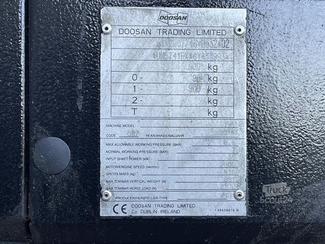 Compresseur frigorifique Doosan 7 / 41 - N