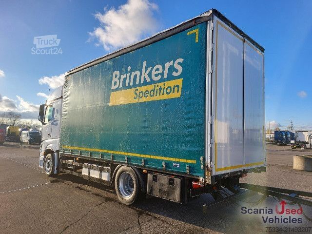 Ladbil med presenning Mercedes-Benz 1845L Plane/Edscha NUR KOMPLETT m. ANH.!!!