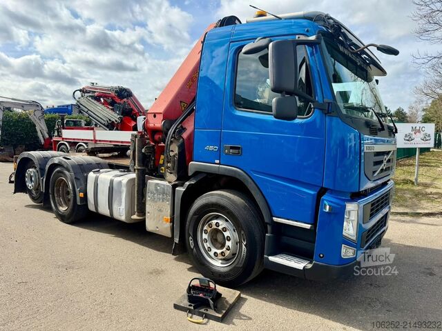 Padrão-SZM Volvo FM 450 6x2 TRR + CRANE PALFINGER PK26002 (3x) +...