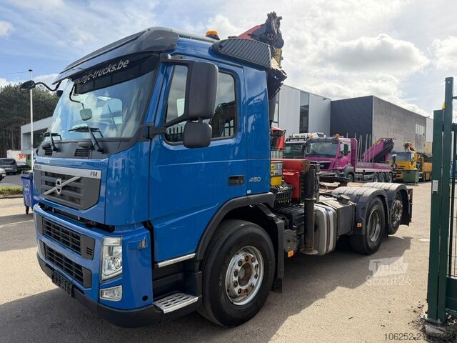 Padrão-SZM Volvo FM 450 6x2 TRR + CRANE PALFINGER PK26002 (3x) +...