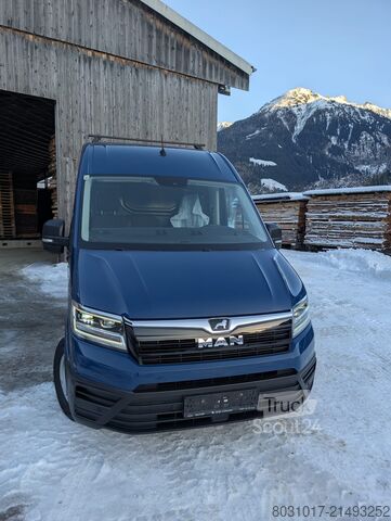 κλειστό βαν MAN TGE 3.180