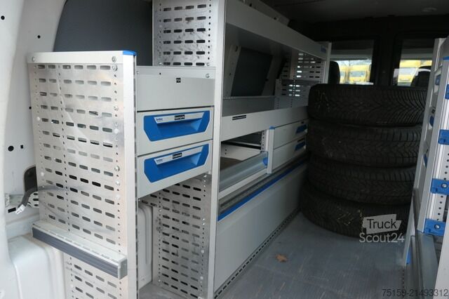 Κλειστό βαν Volkswagen Caddy Maxi 2.0 TDI 4Motion 2-Sitzer Klima Tempomat AHK Werkstatteinbauten COC