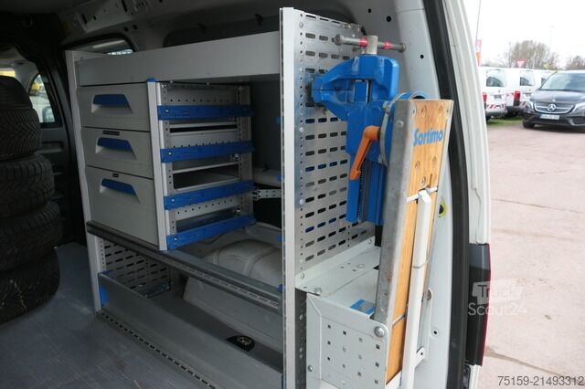 Κλειστό βαν Volkswagen Caddy Maxi 2.0 TDI 4Motion 2-Sitzer Klima Tempomat AHK Werkstatteinbauten COC