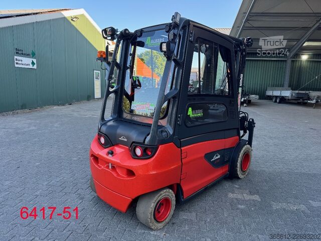 Фронтальний навантажувач вилковий Linde E 35 L 01
