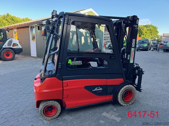 Фронтальний навантажувач вилковий Linde E 35 L 01