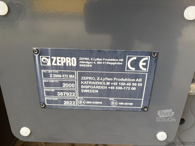 Kufr DAF ELEKTRISCH + 32912 KM + 6X2 + LIFT/STUUR AS + R...