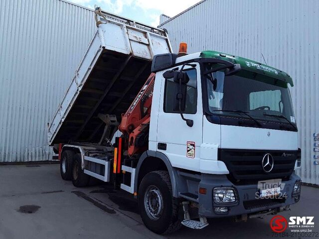 Savivartis su kranu Mercedes Actros 2636 Terex 290 .2e A3 lames steel EPS to...
