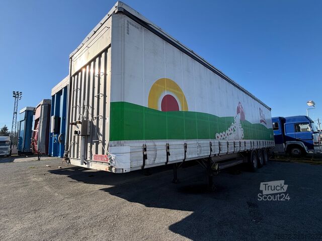 Open semitrailer with tarp Benalu TAULINER CON ELEVACION HIDRAULICA