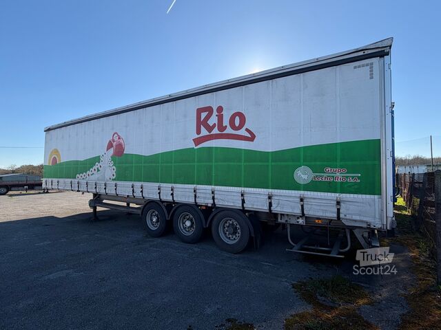 Open semitrailer with tarp Benalu TAULINER CON ELEVACION HIDRAULICA