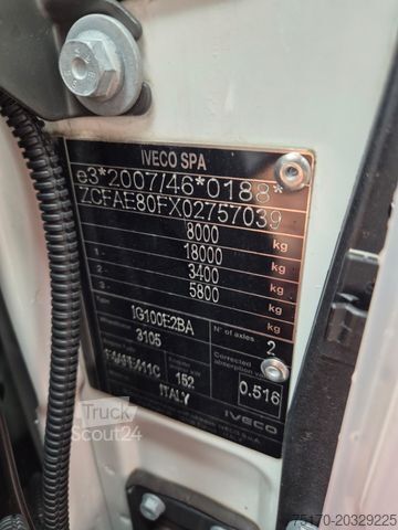 Třístranná sklápěcí dodávka IVECO Eurocargo ML80E21 Meiller Kipper 2x AHK 3 Sitze