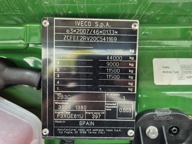 Kippiauto IVECO AT300X54Z HR OFF Bordmatik AHK Intarder