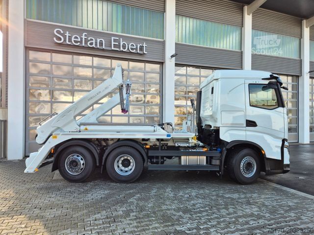 Savivartis sunkvežimis IVECO AS280X58Y/ PS ON Meiller AK 16. T Funk AHK Cam