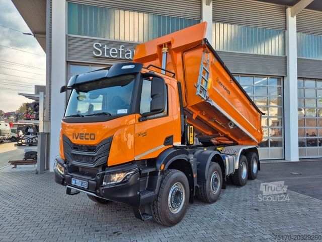 Pašizgāzējs kravas automašīna IVECO AD360X54Z HR OFF 8x4 Intarder AHK