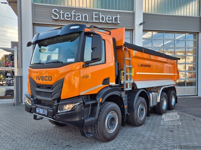 Pašizgāzējs kravas automašīna IVECO AD360X54Z HR OFF 8x4 Intarder AHK