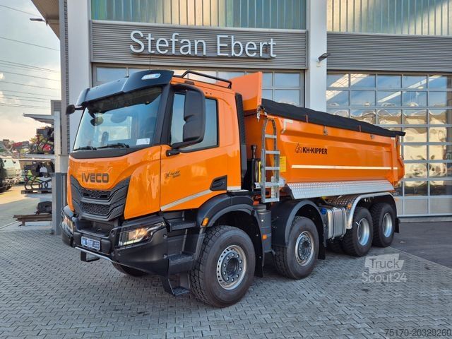 Pašizgāzējs kravas automašīna IVECO AD360X54Z HR OFF 8x4 Intarder AHK