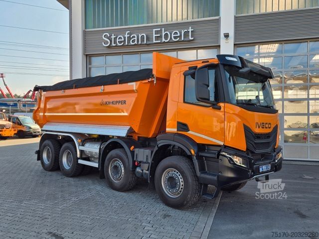 Pašizgāzējs kravas automašīna IVECO AD360X54Z HR OFF 8x4 Intarder AHK