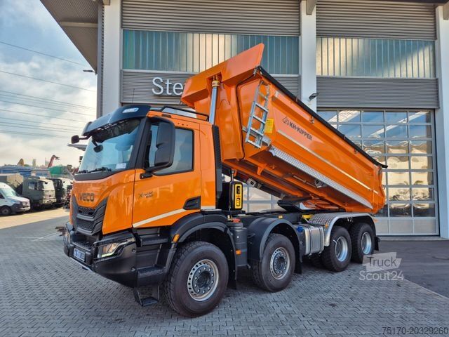 Pašizgāzējs kravas automašīna IVECO AD360X54Z HR OFF 8x4 Intarder AHK
