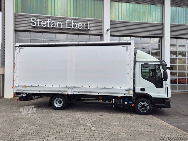Gardinsidad skåpbil IVECO Eurocargo ML75E19/P LBW  Spoiler Klima 3 Sitze