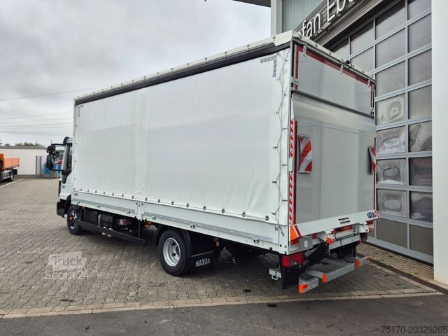 Gardinsidad skåpbil IVECO Eurocargo ML75E19/P LBW  Spoiler Klima 3 Sitze